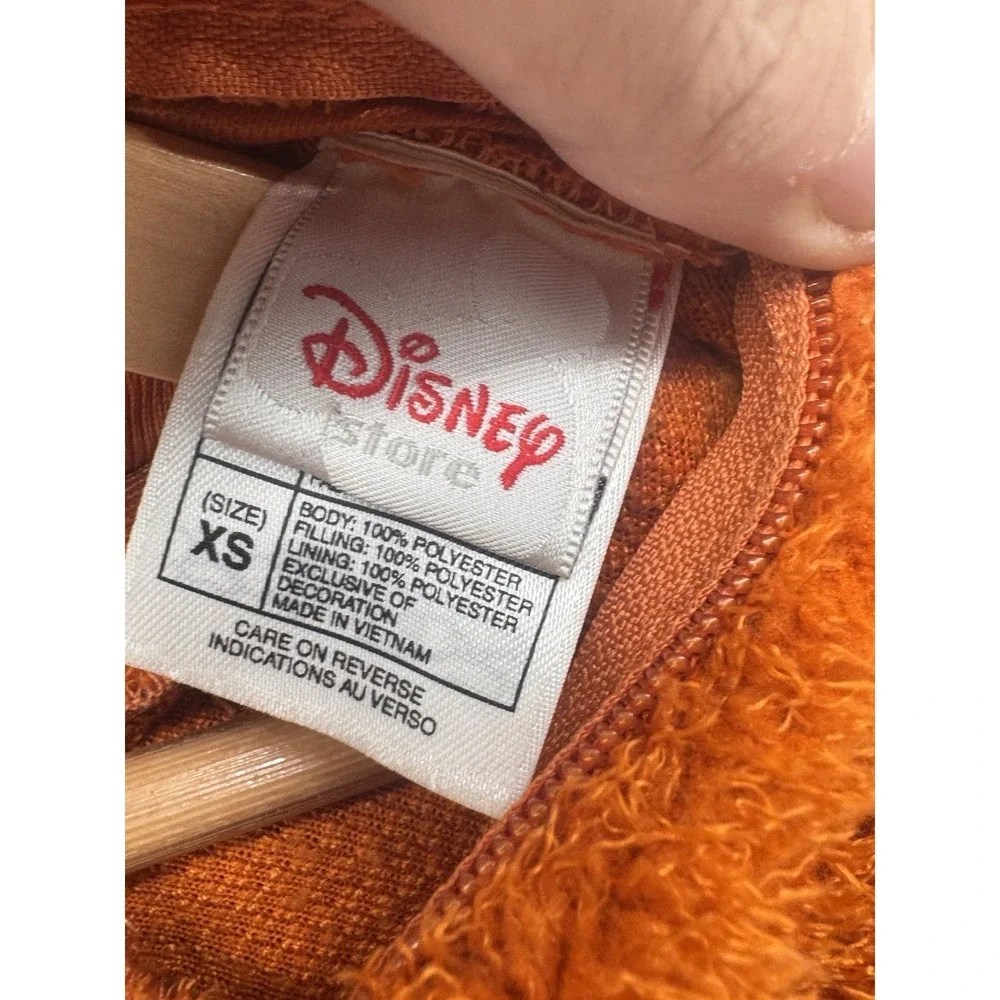 Disney Store Kids Jungle Book SHERE KHAN Tiger Halloween Costume Size XS 4-5